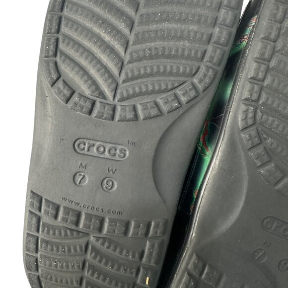 Crocs Mens SZ 7 Women SZ 9 Multicolor Double Strap Slide Sandals Unisex - Picture 6 of 13